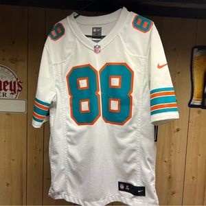 Nike On field Throwback Miami dolphins jersey #88 Mike Gesicki
